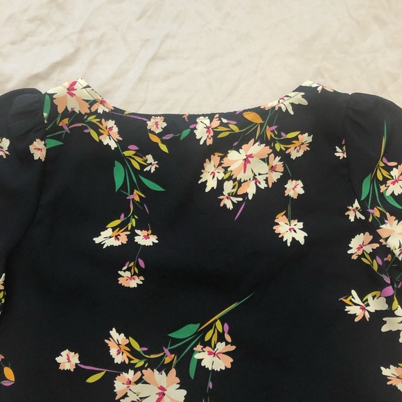 Lulu’s Herbaceous Babe Navy Floral Shift Dress - Picture 7 of 7